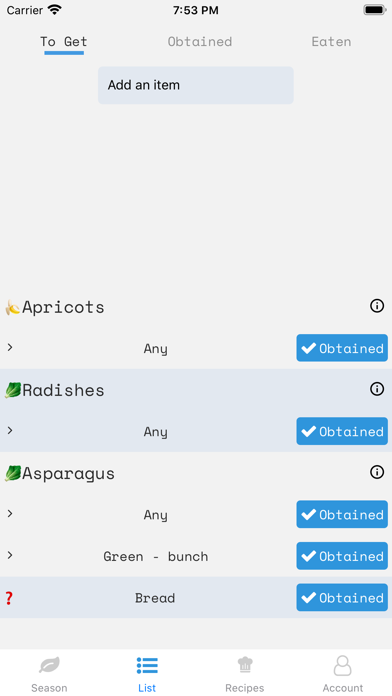 Screenshot #3 pour Seasonall