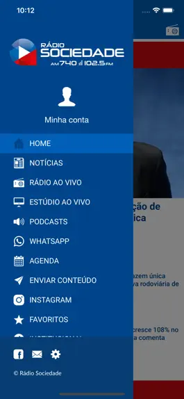Game screenshot Rádio Sociedade Play apk