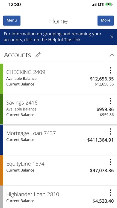 First Citizens Mobile Banking Screenshot