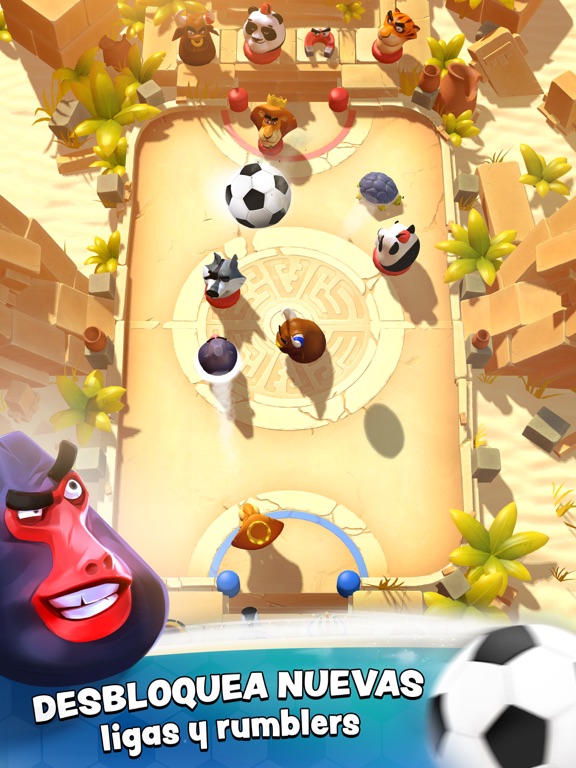 Rumble Stars Fútbol iPad screenshot 2
