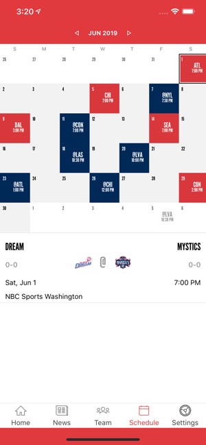 Washington Mystics Mobile(圖5)-速報App