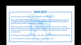 learn to play drum beats iphone screenshot 2