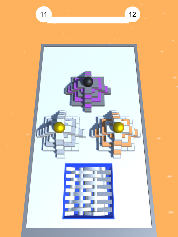 Shredder vs Cubes iPad screenshot