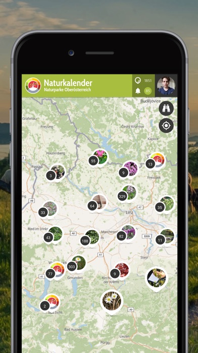 Naturkalender Oberösterreich Screenshot