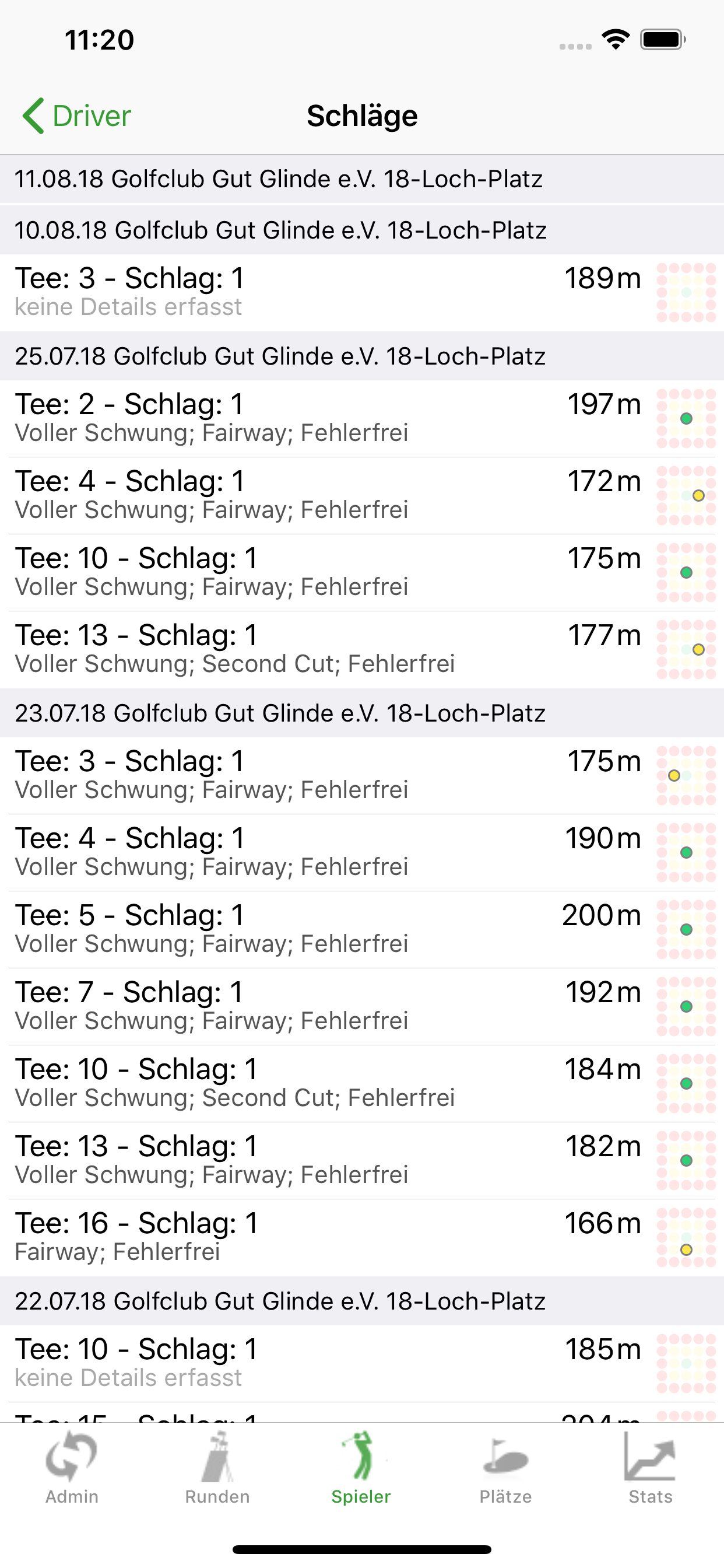 My Golfscore screenshot 10