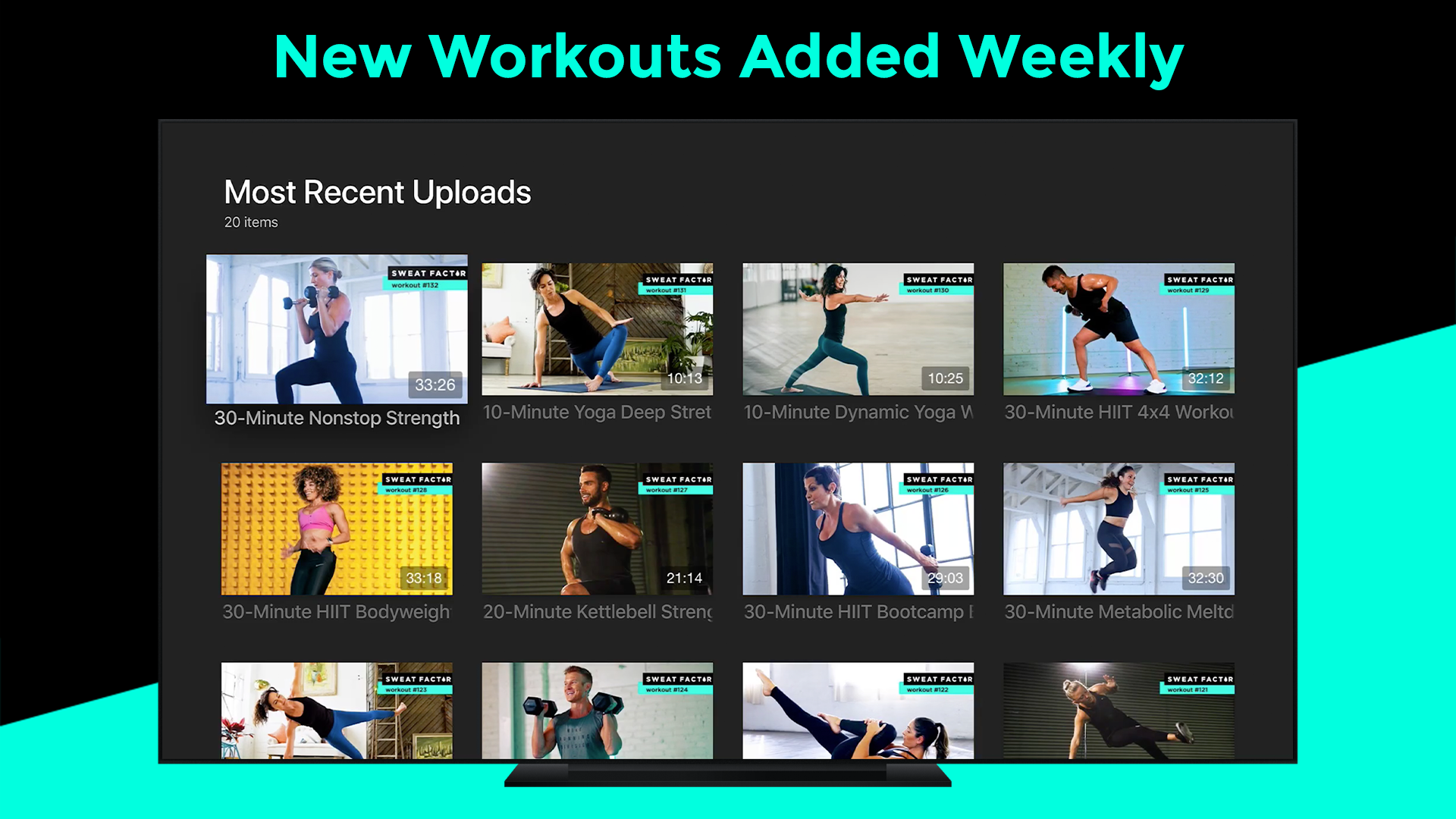 Sweat Factor — at home fitness