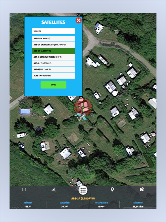 Screenshot #6 pour Satellite Finder Pro