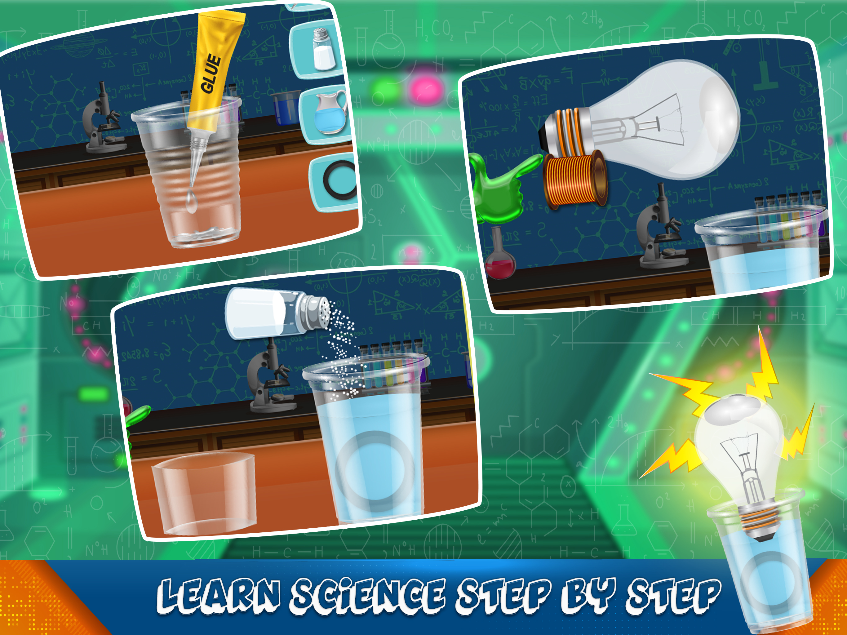 Crazy scientist Lab Experiment