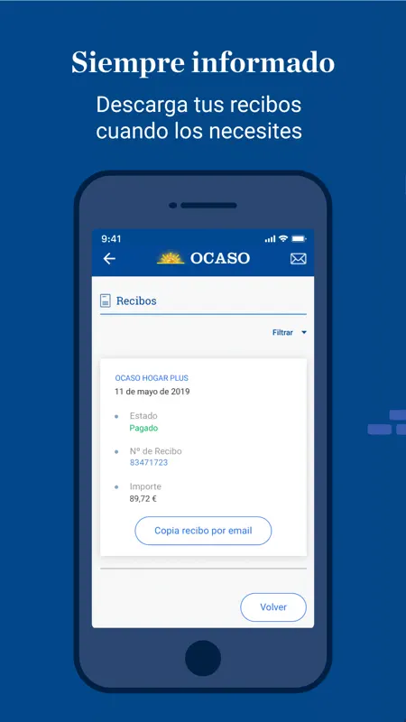 Ocaso Área de Cliente screenshot 5 of 7