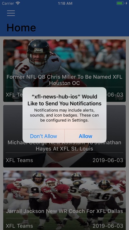 XFL News Hub - XFL Football screenshot-3