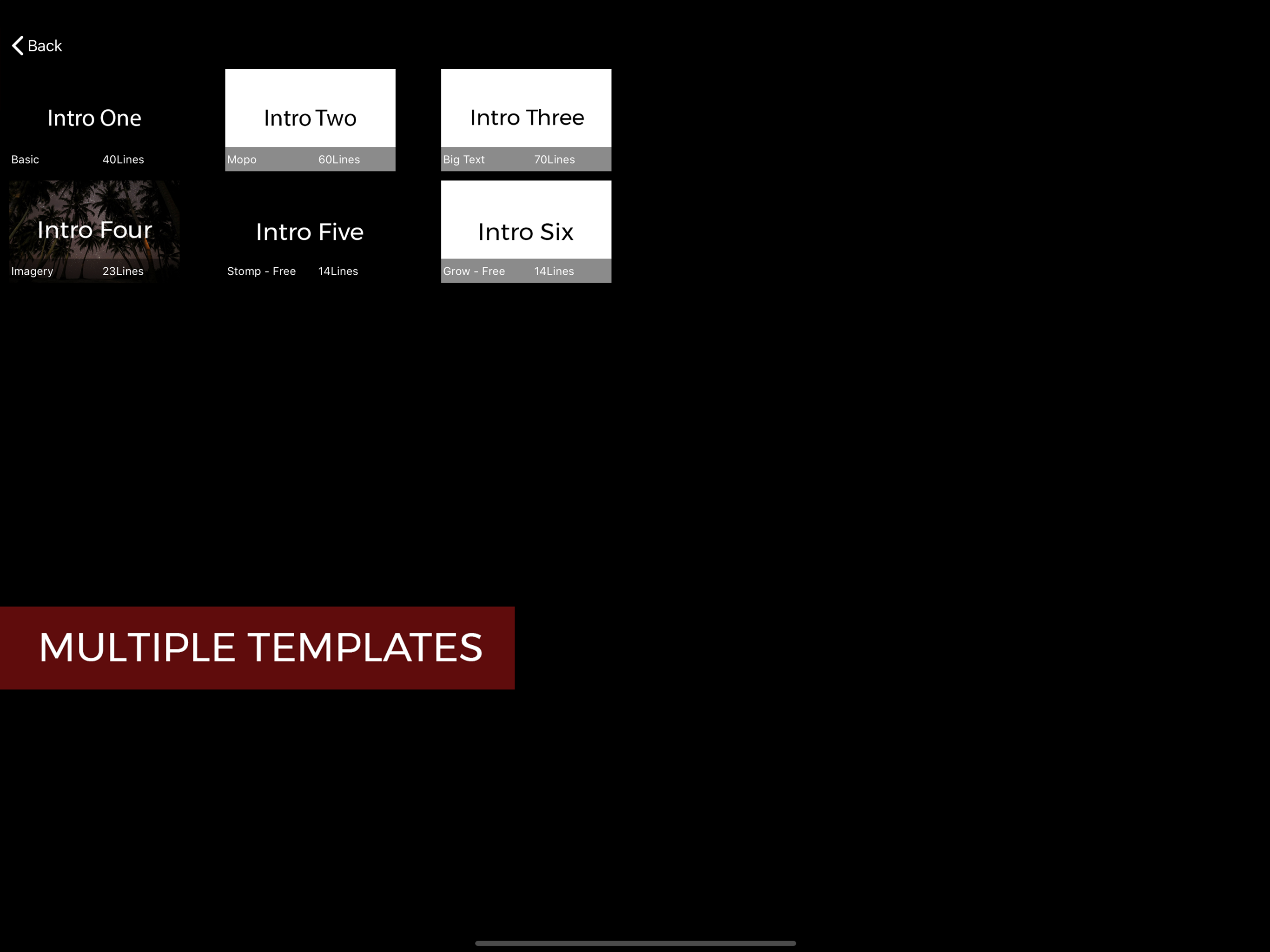Intro It - Create Text Intros screenshot 9