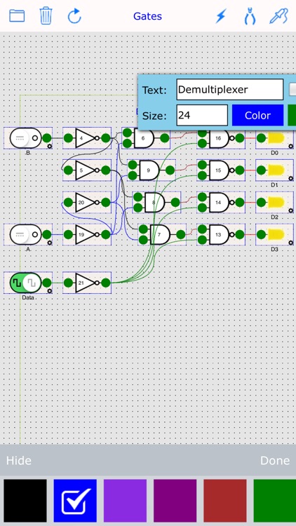 Digital Gate Circuit Simulator screenshot-8