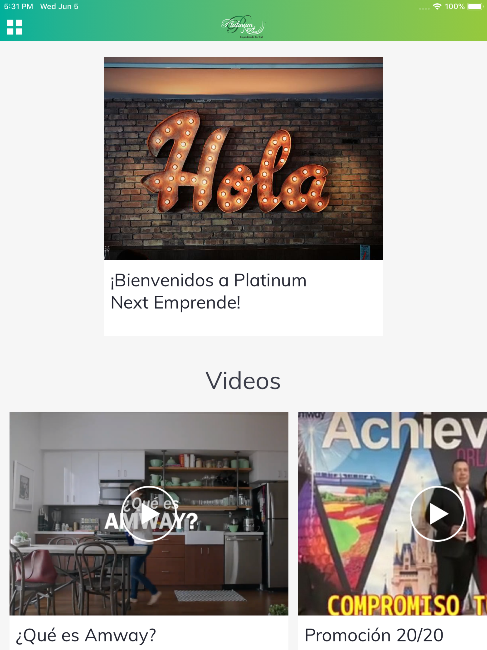 Platinum Next Emprende screenshot 8