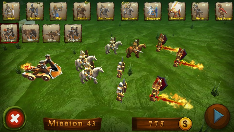 Knights vs Dragons Battle Sim screenshot 1