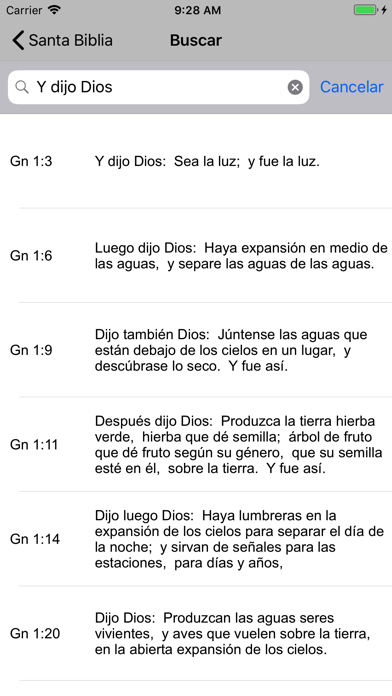 Santa Biblia Reina Screenshot