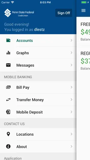Penn State FCU Penny Mobile screenshot 3