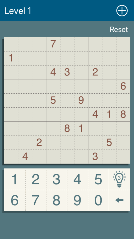 #1. Sudoku 17 (iOS) 由: 梓彬 陈