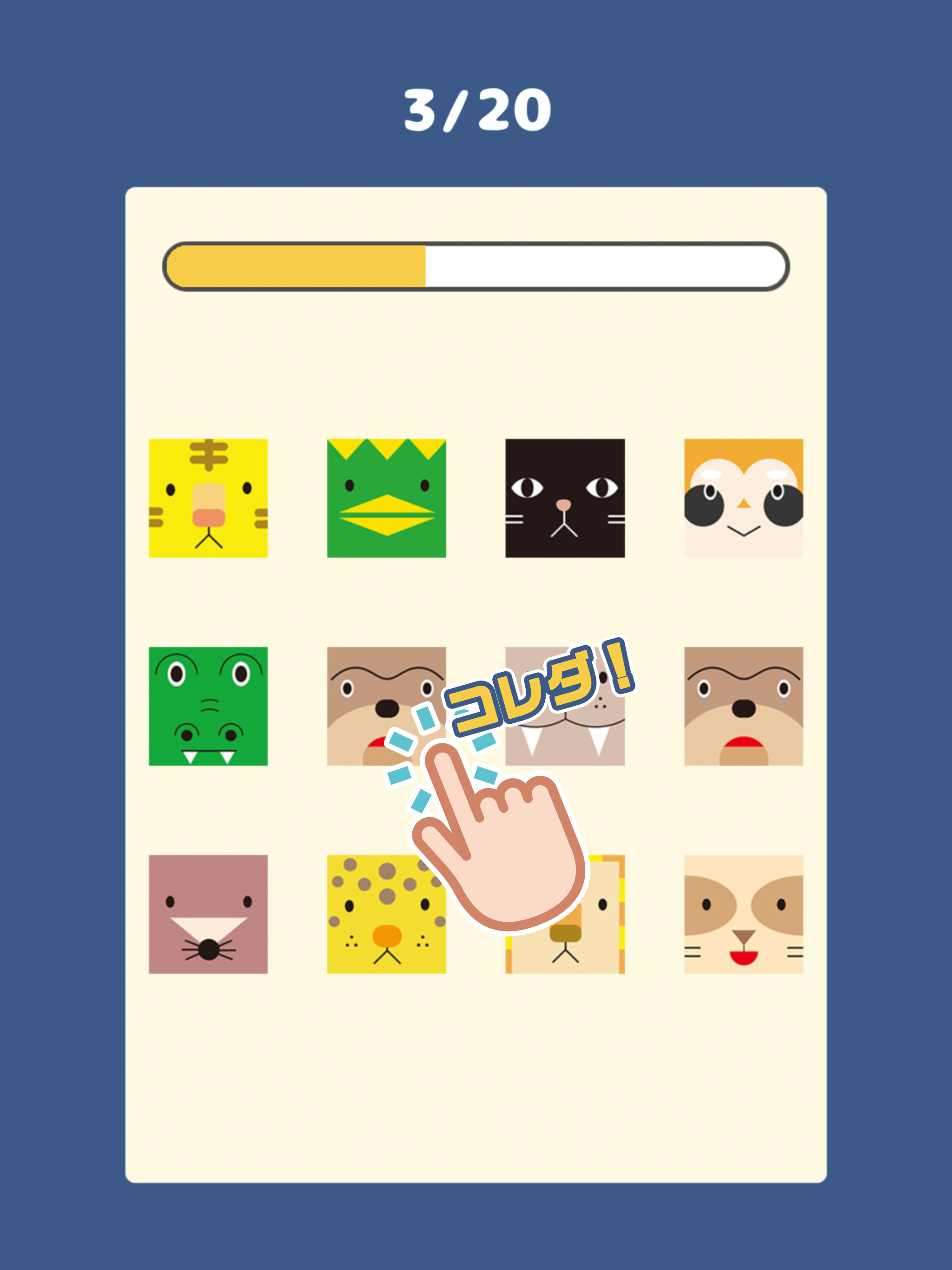四角い動物
