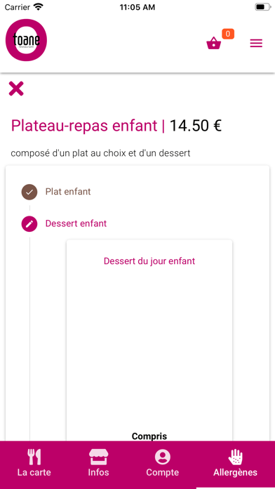 Screenshot #3 pour Toane Restaurant