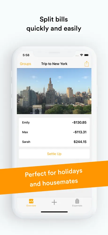 Splid – Split group bills