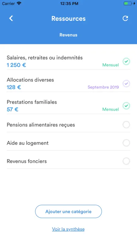 Pilote Budget screenshot 5 of 7