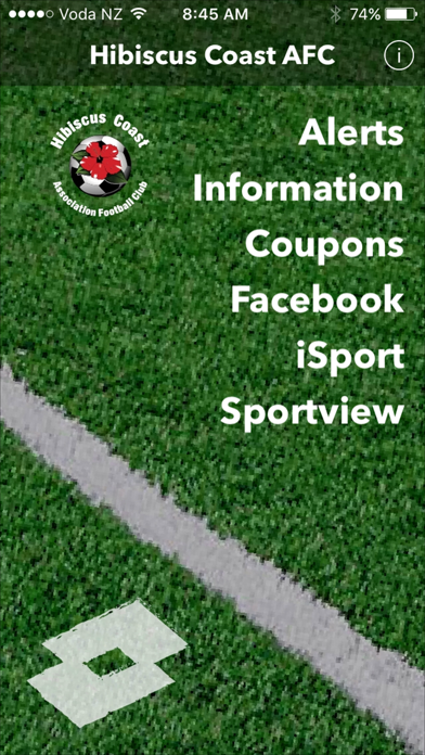 Screenshot #1 pour Hibiscus Coast AFC