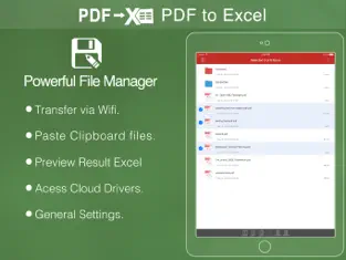 Screenshot 3 PDF to Excel iphone