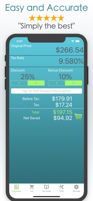 Discount Calculator % Off App(圖2)-速報App