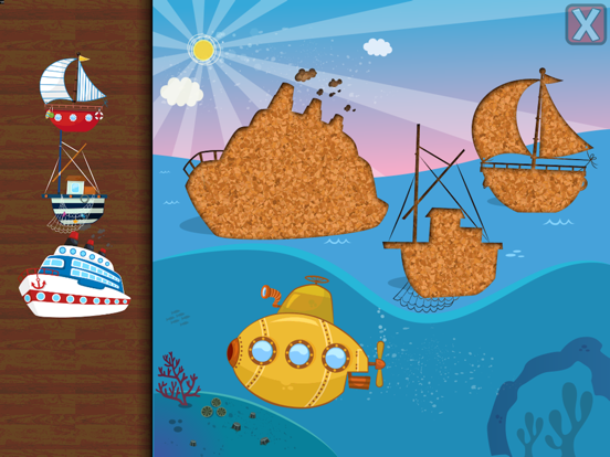 Train Puzzles for Kids iPad screenshot 6 - Education app