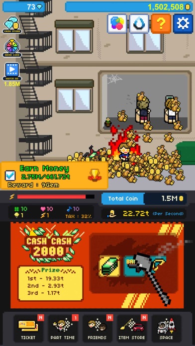 Rags to Riches : Money Clickerのおすすめ画像4