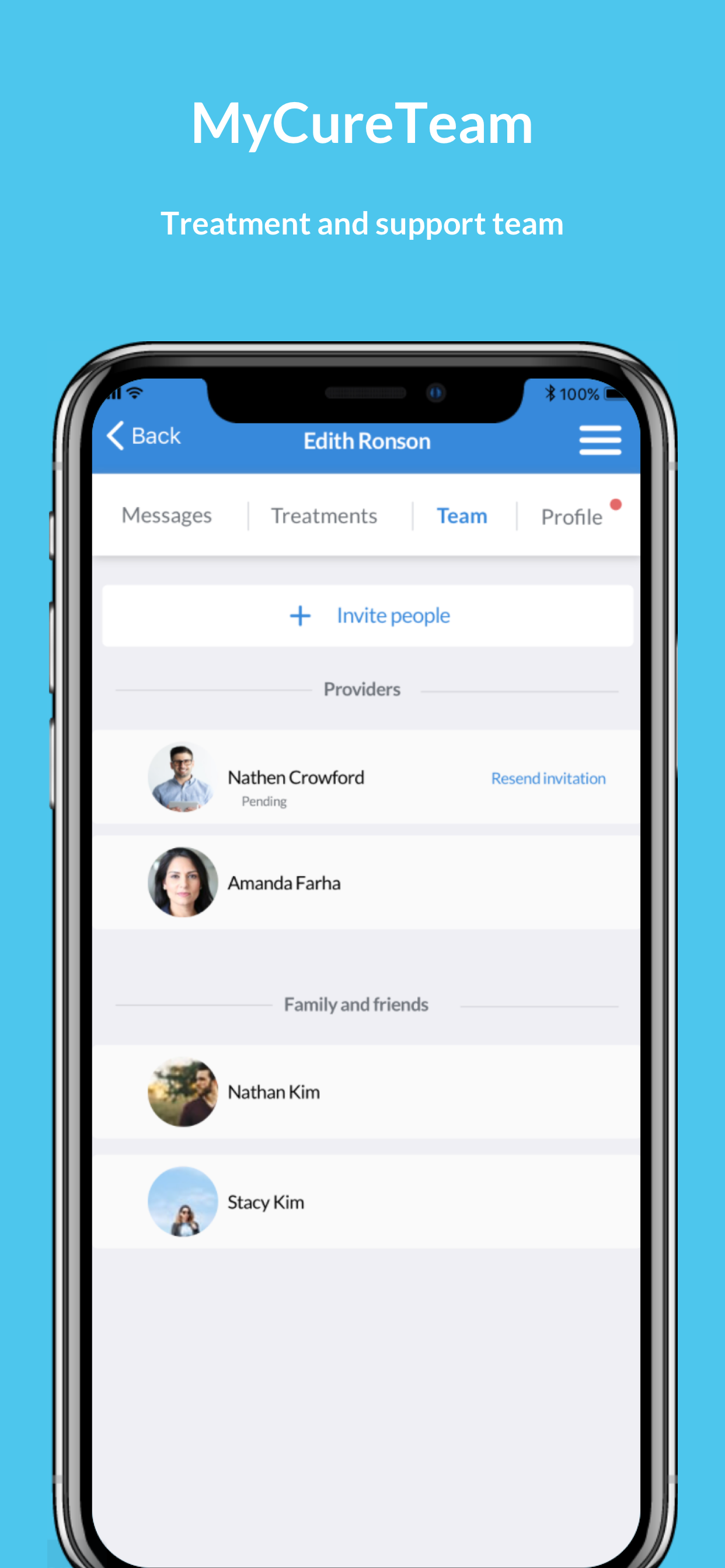 MyCureTeam screenshot 5