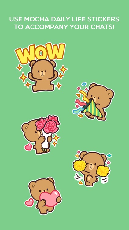 Mocha Daily Life Stickers screenshot-3