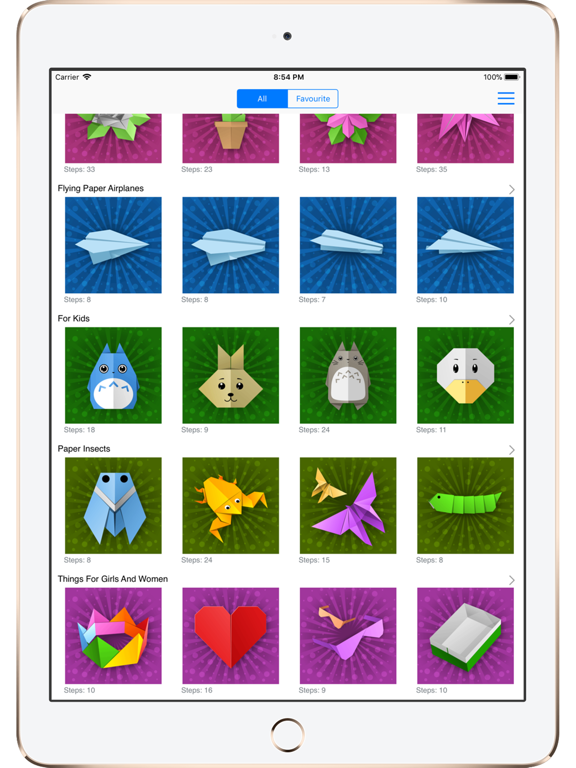 Origami Creator: Fold & Learn iPad screenshot 10 - Graphics & Design app