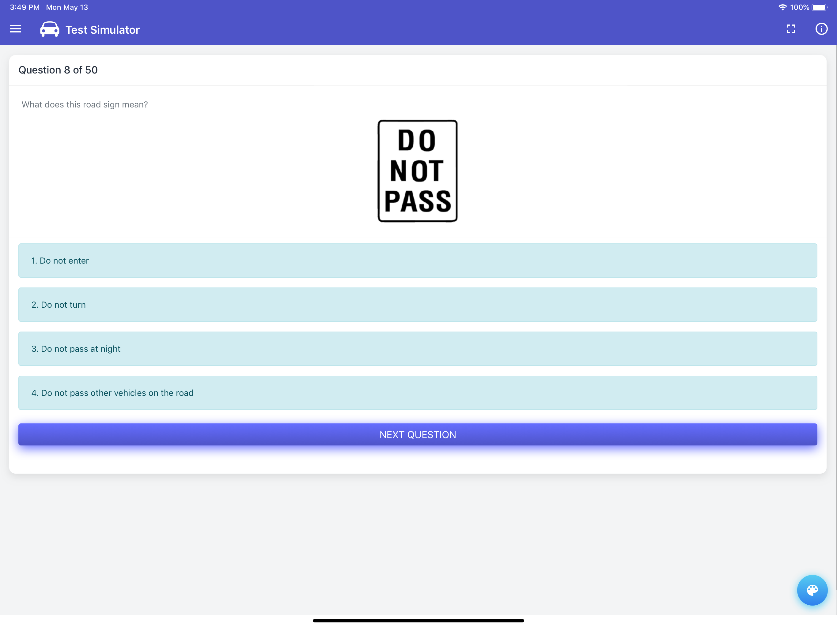 NJ DMV Test