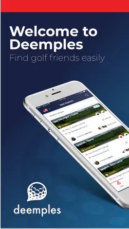 Game screenshot Deemples - Find Golf Buddies mod apk
