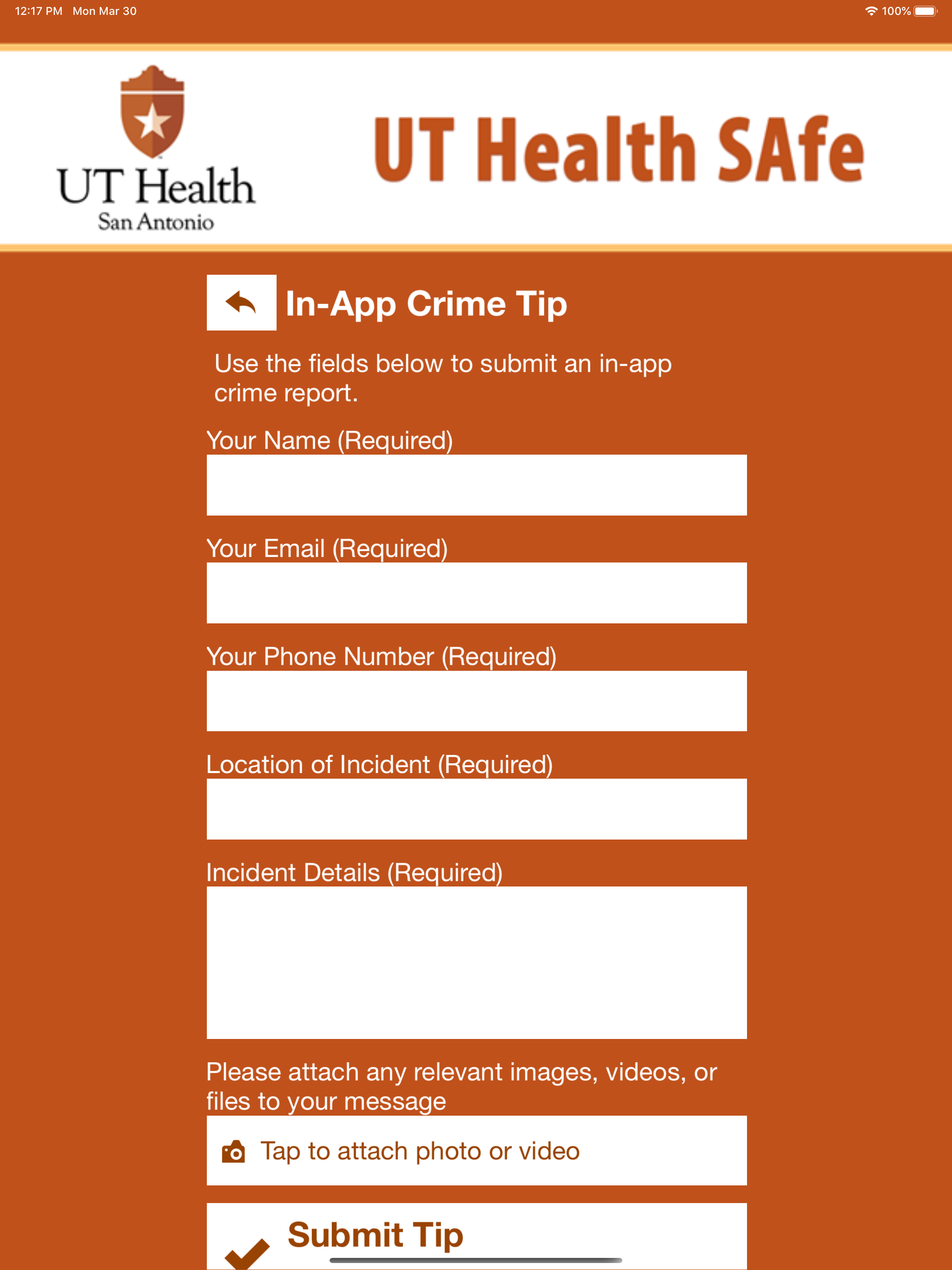 UT Health SAfe