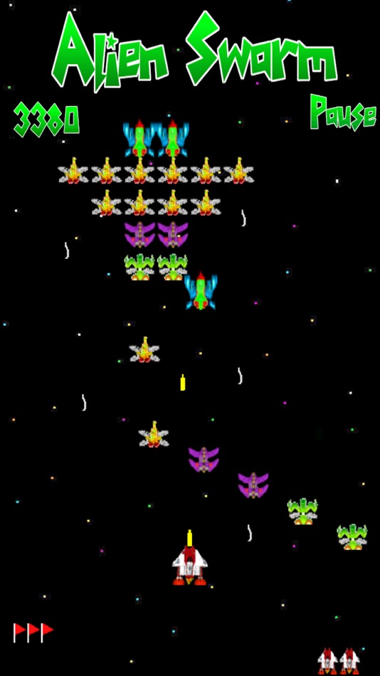 #5. Alien Swarm arcade game (iOS) Podle: Galatic Droids