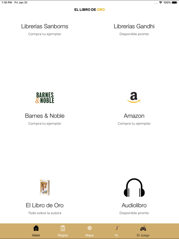 El Libro de Oro iPad screenshot 4 - Book app