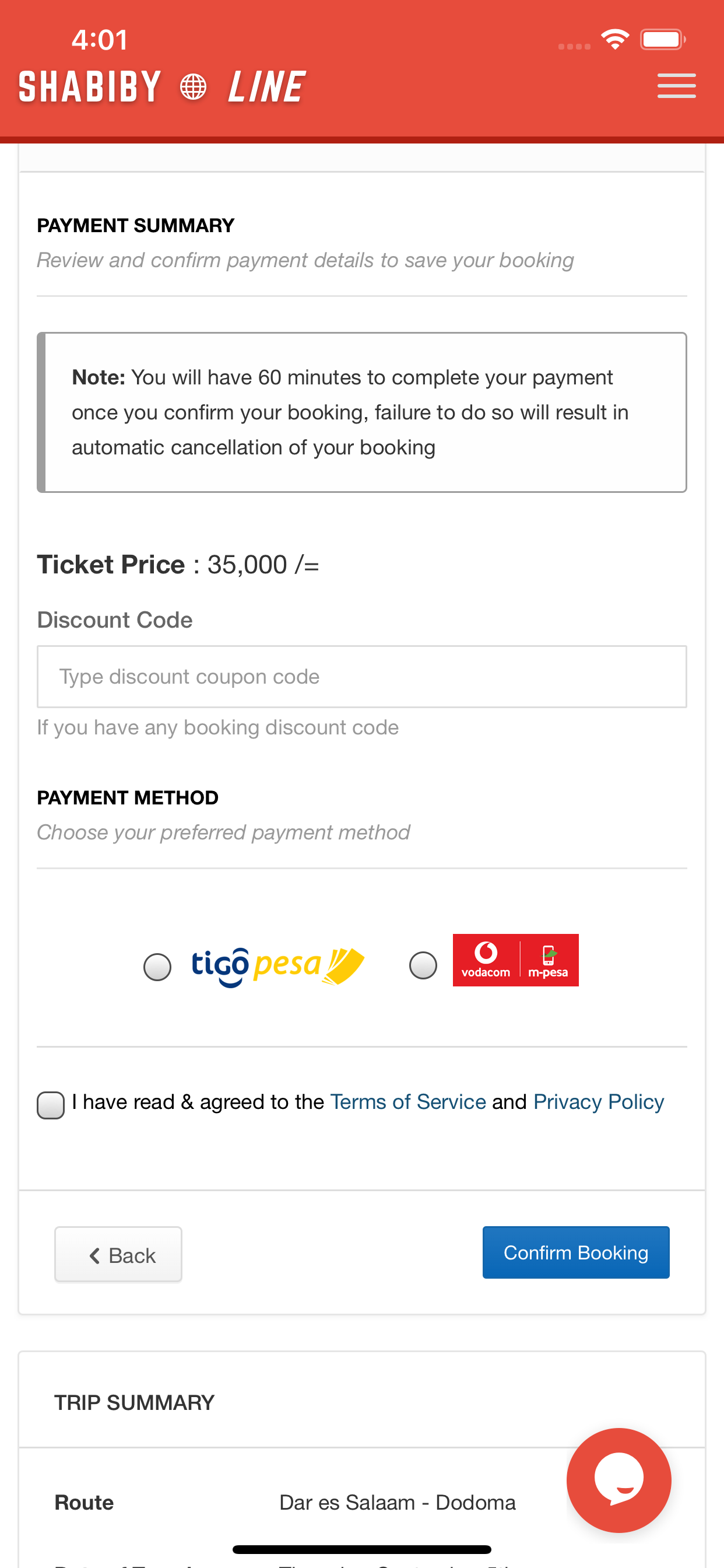Shabiby Line - Bus Ticketing
