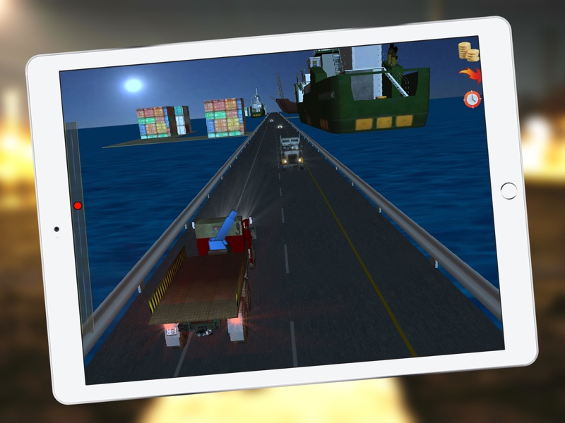 Speed Night Truck Smasher Race screenshot 8