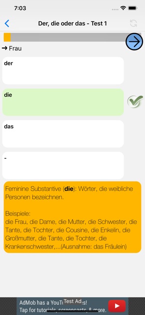 Deutsch Grammatik Test(圖2)-速報App