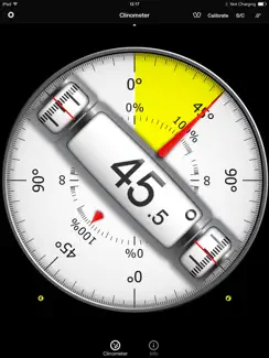 Clinometer + bubble level iPad image 1