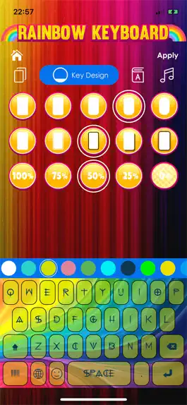 Game screenshot Rainbow Keyboard Color Changer apk
