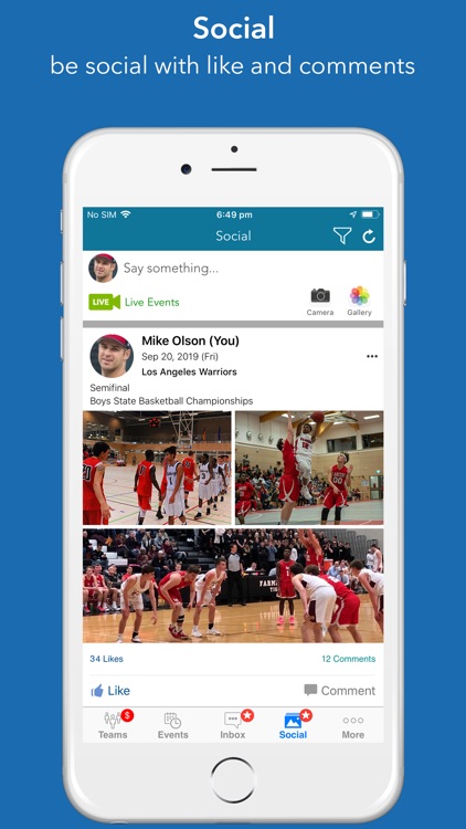 InstaTeam sports team manager screenshot-9