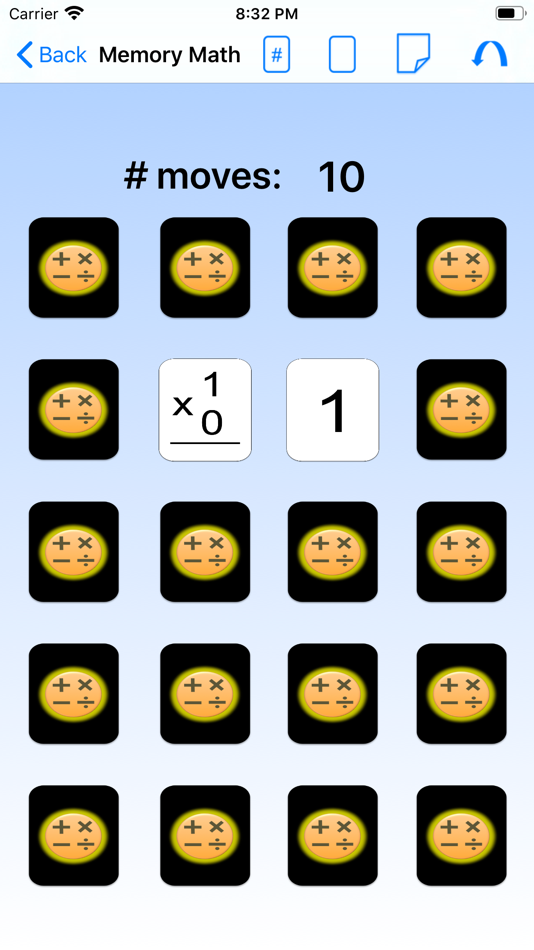 #3. Memory Math: +, -, x, / (iOS) 由: Sigma Sky, LLC