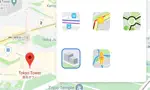 Locator with Maps App Contact