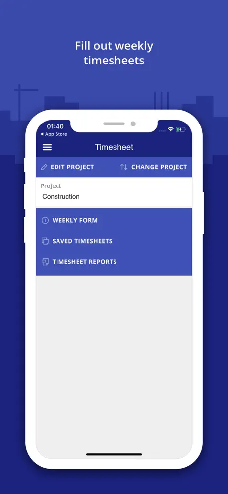 Timesheet Manager App