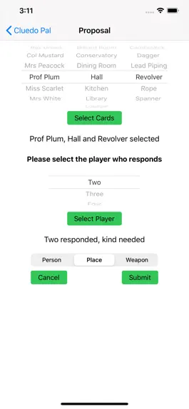Game screenshot Cluedo Pal hack