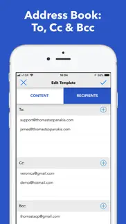 email templates iphone screenshot 4