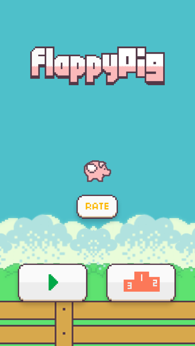 Bouncy Pig - Flappy Wings Screenshot